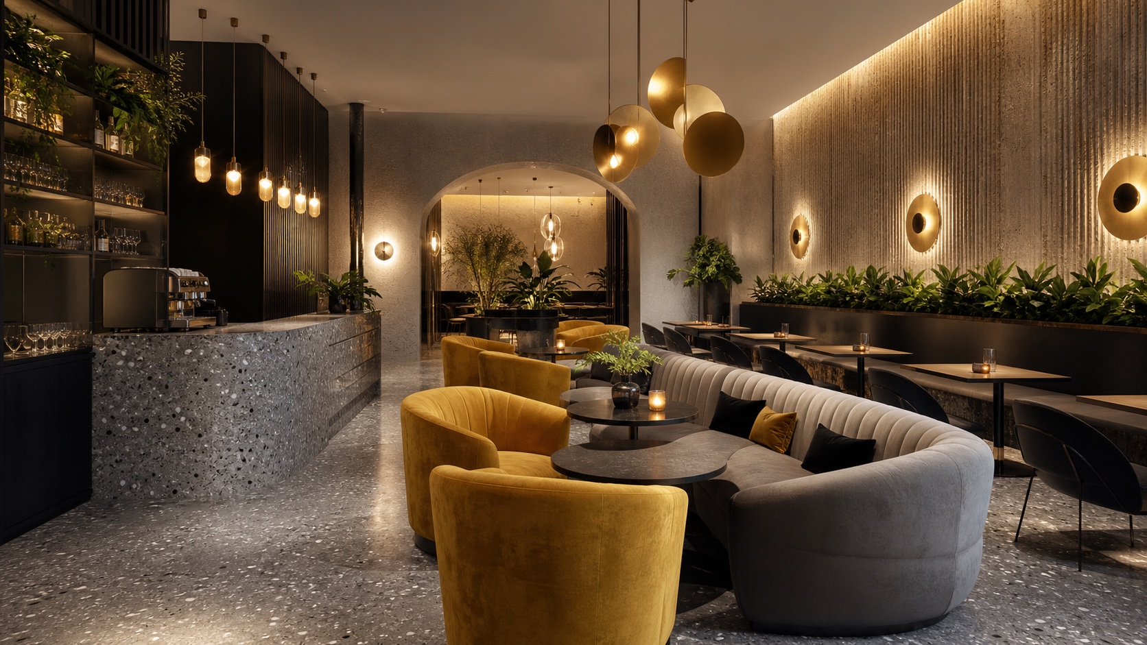 Mağaza, kafe ve restoran tasarımı